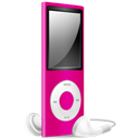 iPod Nano pink off icon